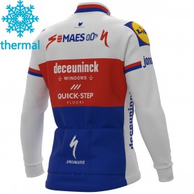 Maillot vélo 2021 Deceuninck-Quick-Step Hiver Thermal Fleece N005
